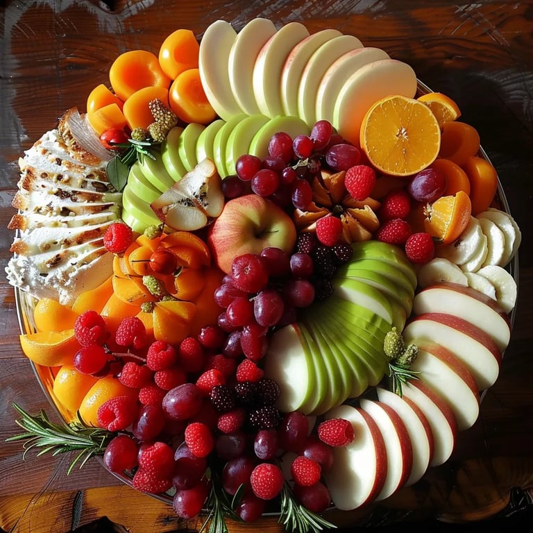 Fruit Turkey Platter