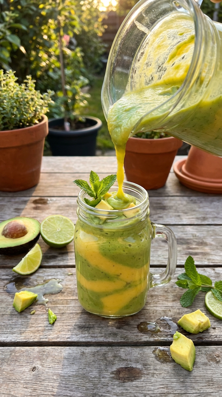 Avocado Citrus Smoothie Refresh