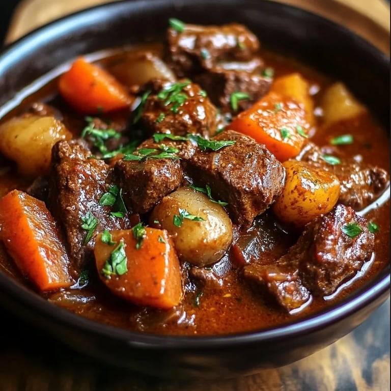 Beef Stew for a Cozy Autumn Night
