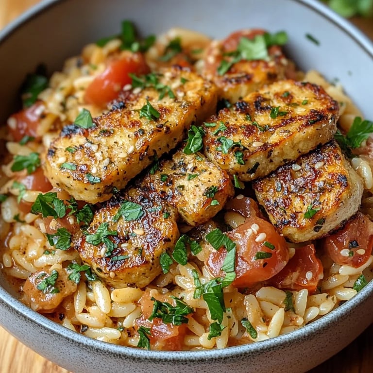 Creamy Tomato Orzo & Crispy Cutlets: An Incredible 7-Step Recipe
