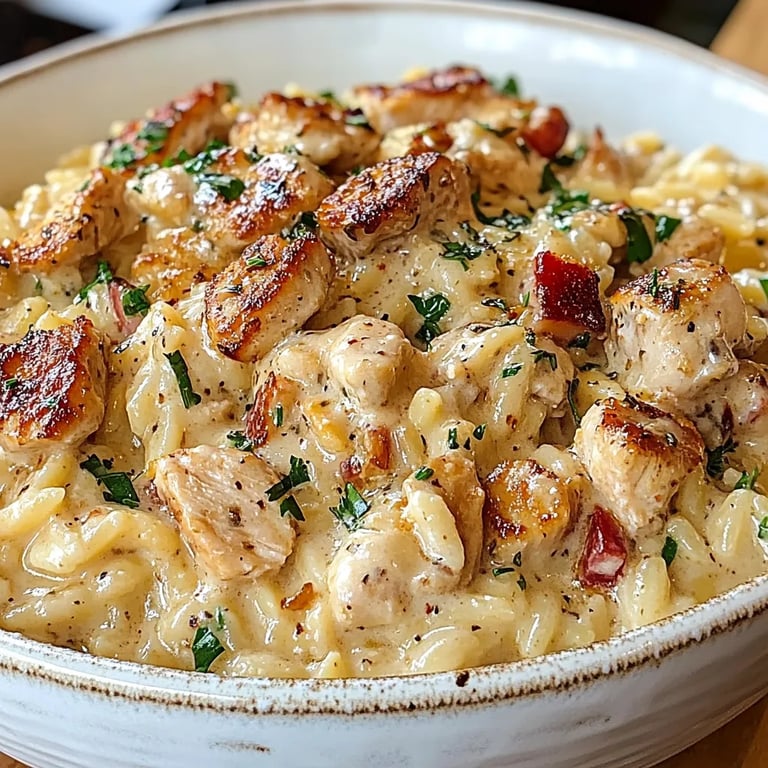 Slow Cooker Creamy Tuscan Chicken Orzo: An Amazing Ultimate Recipe