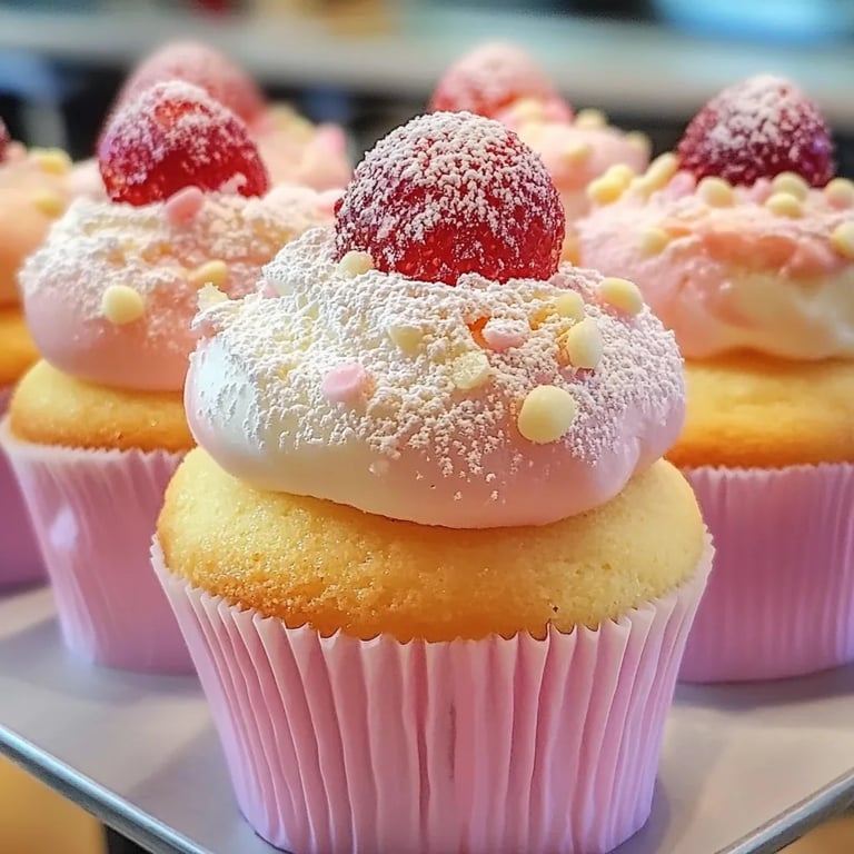 Japanese Cotton Cheesecake Cupcakes
