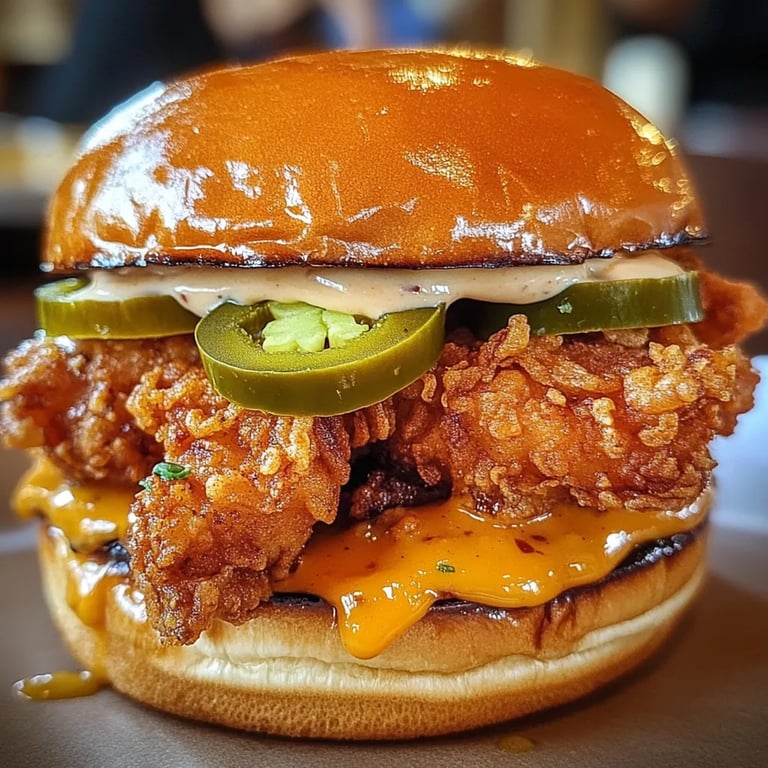 Jalapeno Honey Drenched Crispy Fried Chicken Sandwich: An Incredible Ultimate Recipe