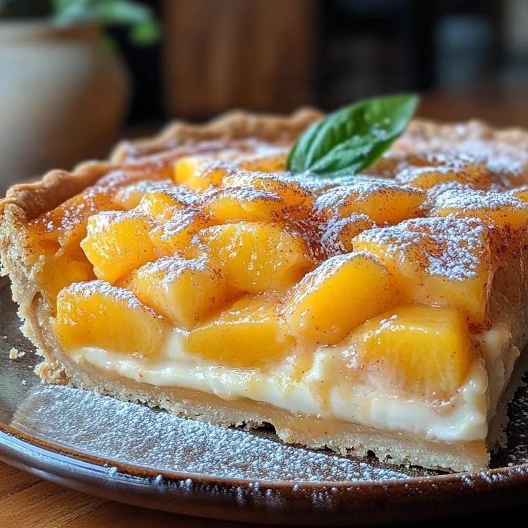 Creamy Peaches & Mango Cream Pie: An Incredible 5-Star Recipe