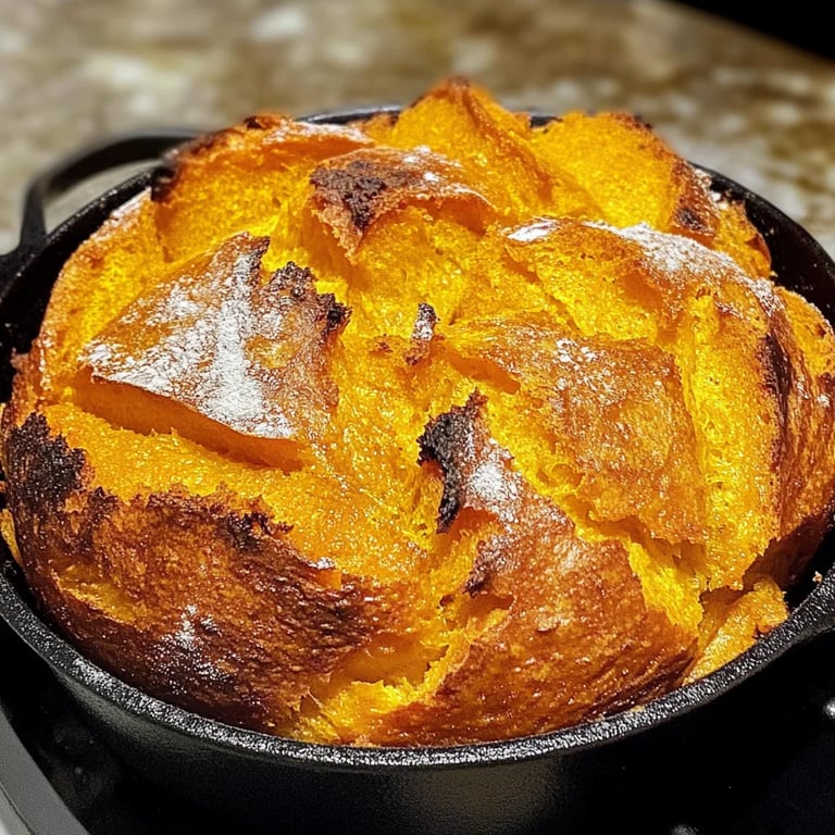 Dutch Oven Pumpkin Bread