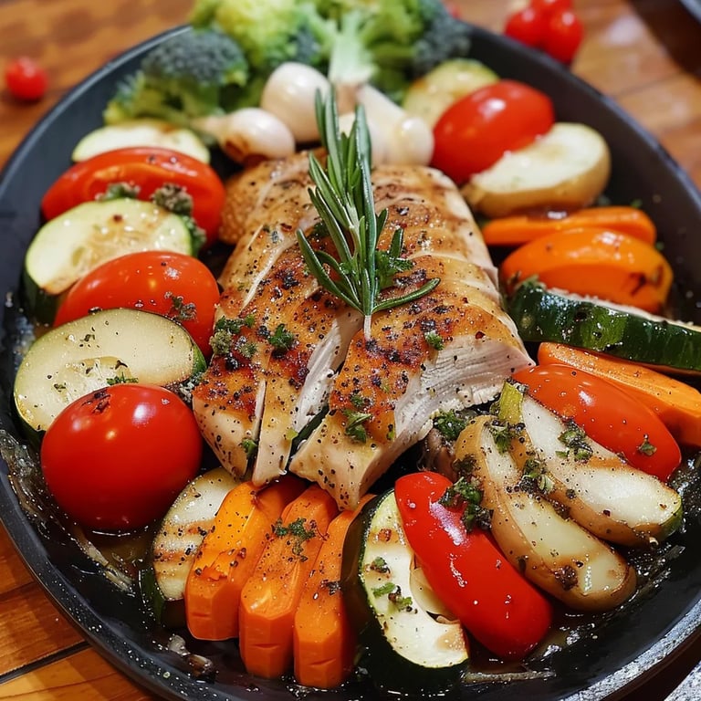 Turkey Veggie Platter