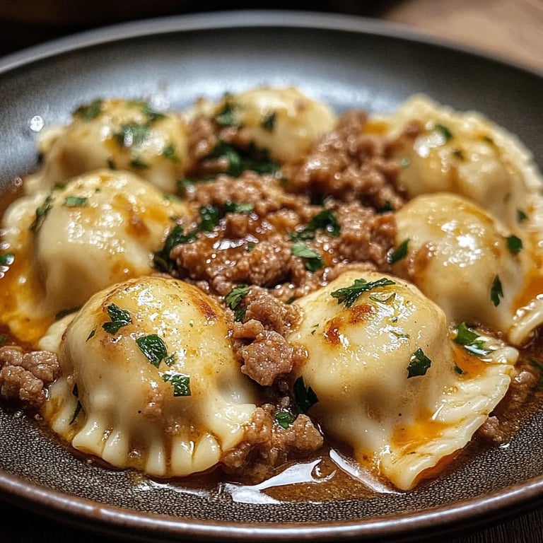 Ground Beef & Dumpling