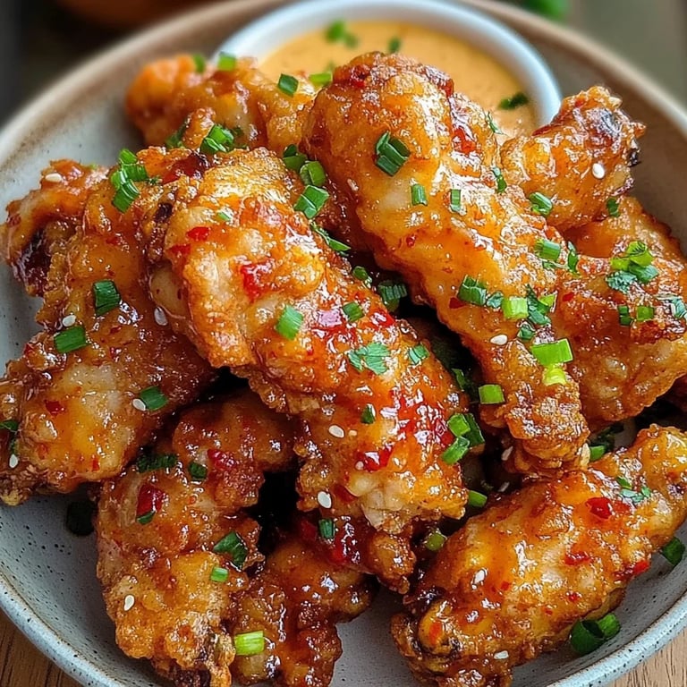 Crispy Baked Bang Bang Chicken