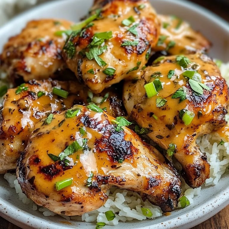 Skillet Bang Bang Chicken Thighs