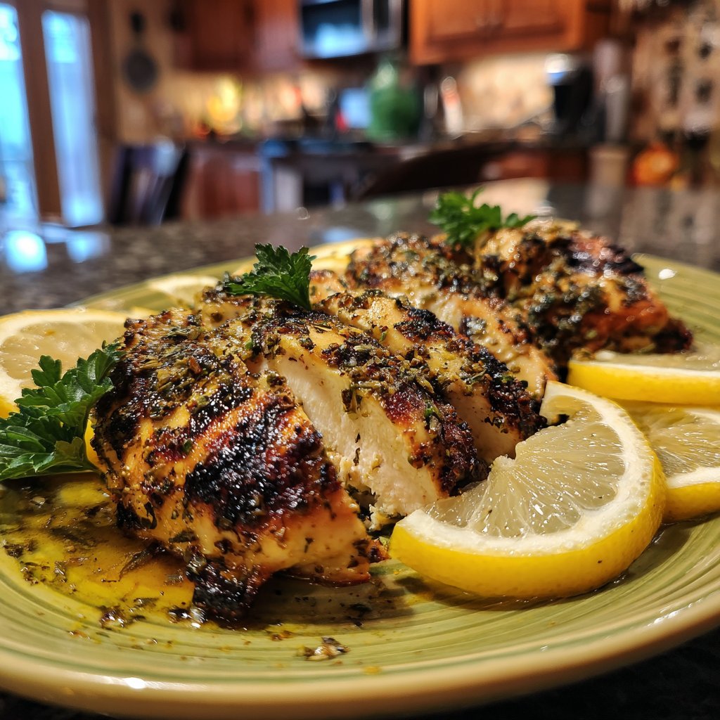 Lemon Herb Grilled Chicken