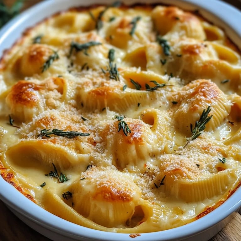 Pumpkin & Gouda Stuffed Shells