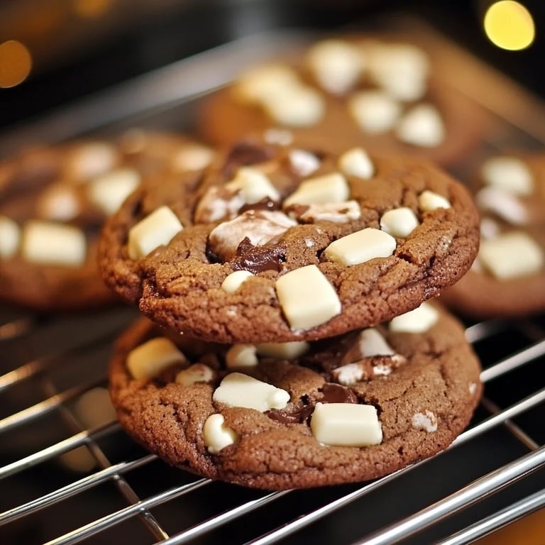 Warm & Cozy Hot Cocoa Cookies