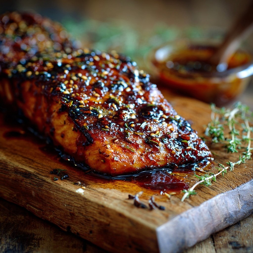 Ginger Soy Glazed Salmon