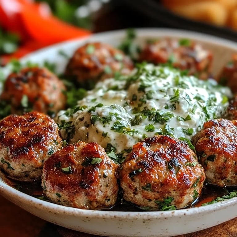 Greek Turkey Meatballs w/ Tzatziki: An Incredible Ultimate Recipe