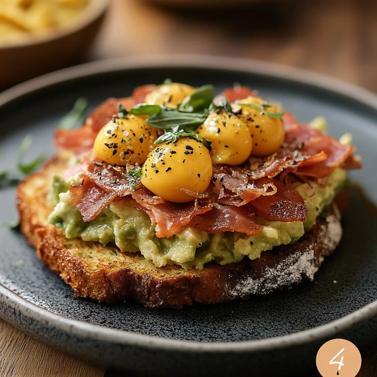 Hash Brown Avocado Toast With Prosciutto: An Incredible 7-Step Recipe