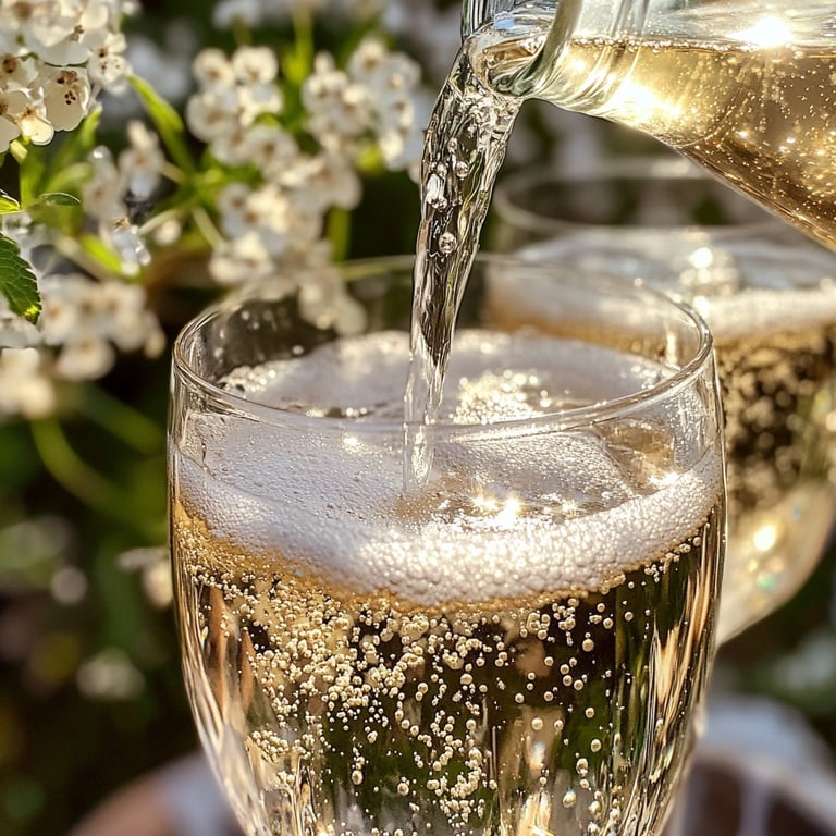 Elderflower Christmas Fizz​