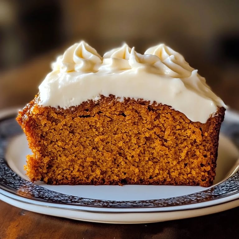 Pumpkin Loaf Topped w/ Cream Cheese Icing