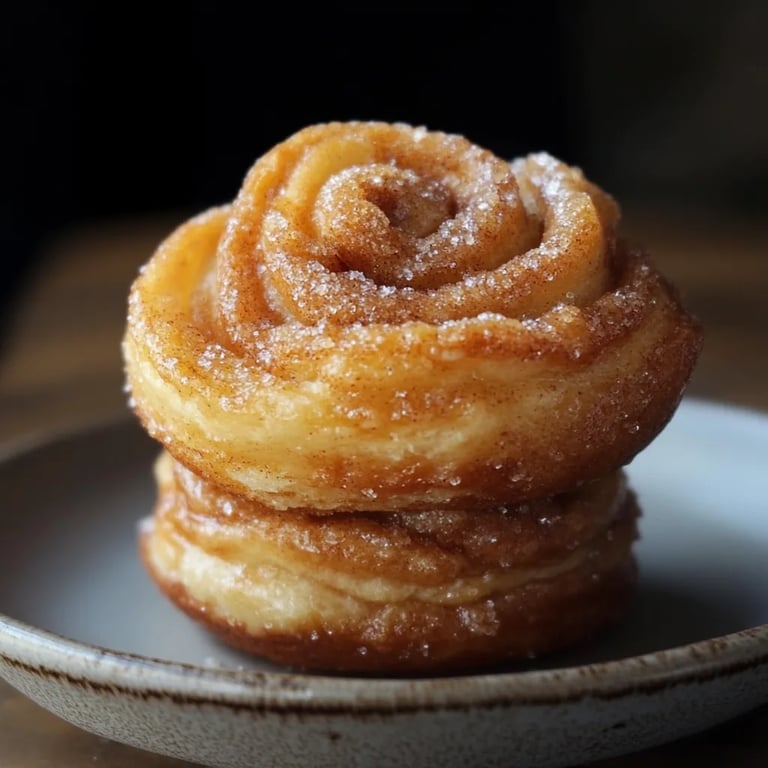 Flaky Gluten Free Cinnamon Cruffins