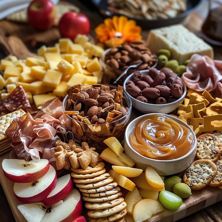 Caramel Apple (Fall) Charcuterie Board