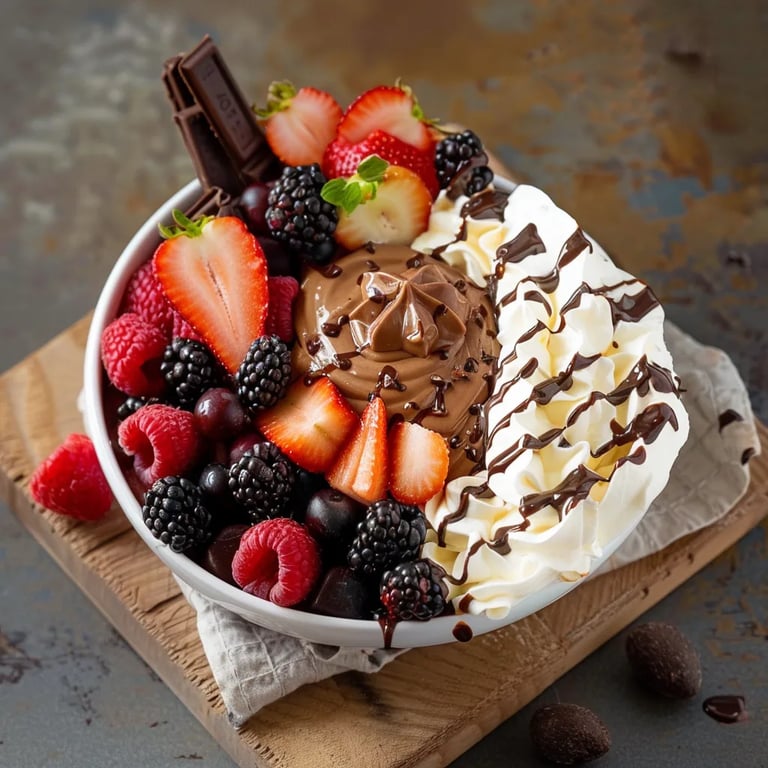 Best Chocolate Fruit Dip with Cream Cheese