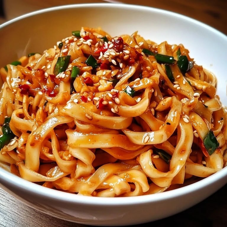 Spicy Garlic Chilli Noodles