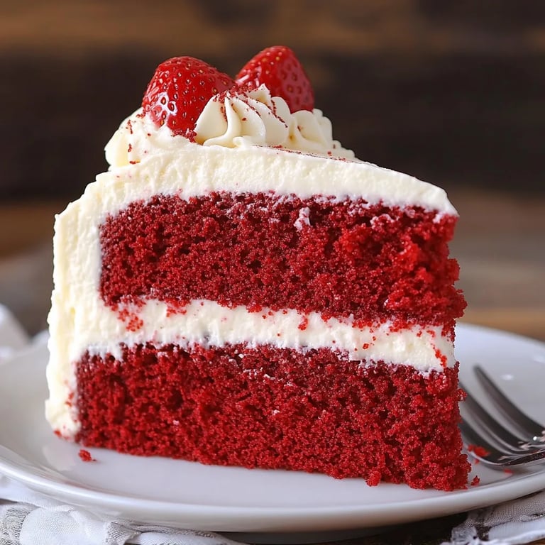 Very Moist & Soft Red Velvet Cake