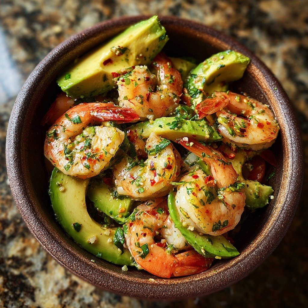 Healthy Shrimp and Avocado Bowl