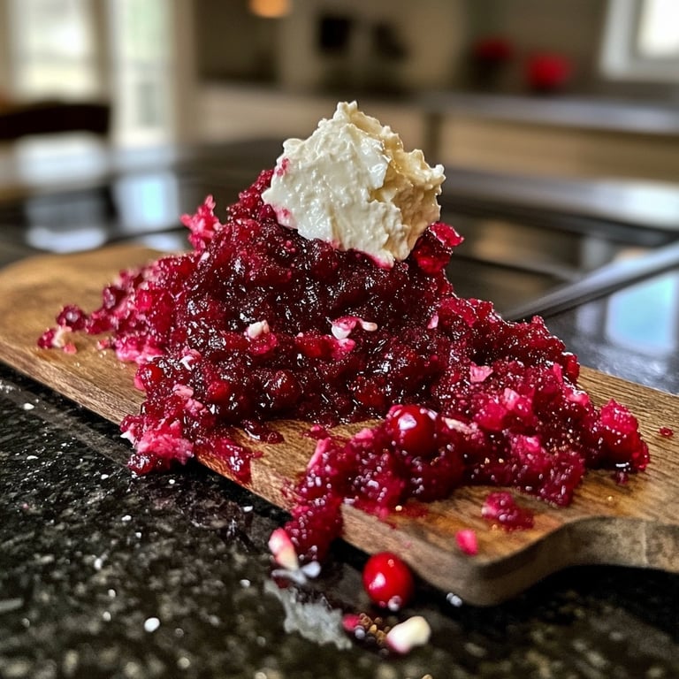Five-Spice Cranberry Relish with Goat Cheese