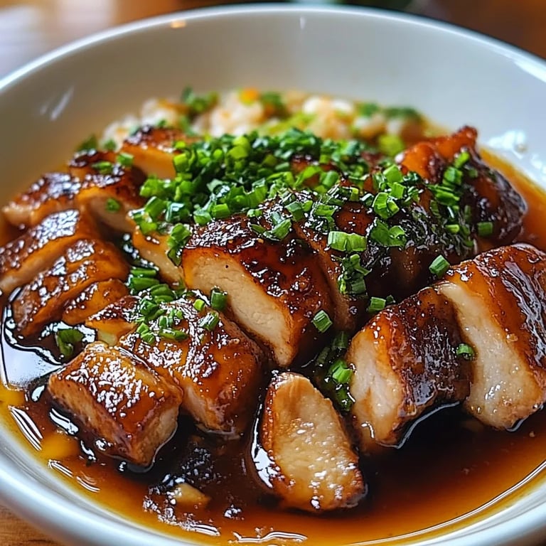 Caramelised Soy Chicken in Garlic Ginger Broth: An Incredible 5-Ingredient Recipe