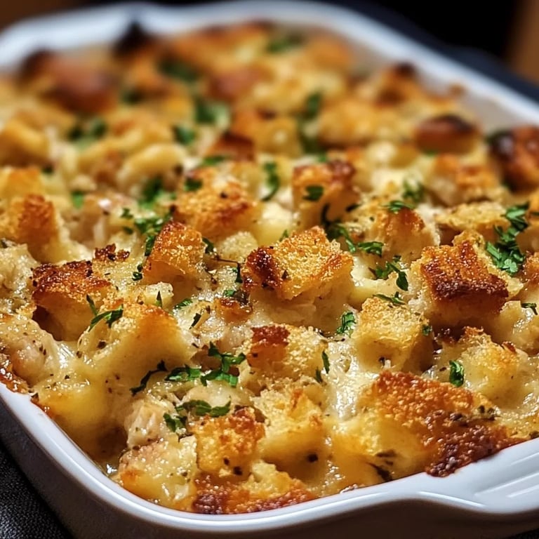 Dolly's Chicken and Stuffing Casserole