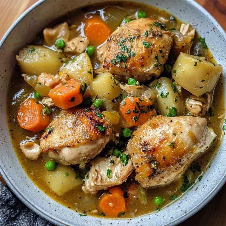 Slow Cooker Chicken Stew