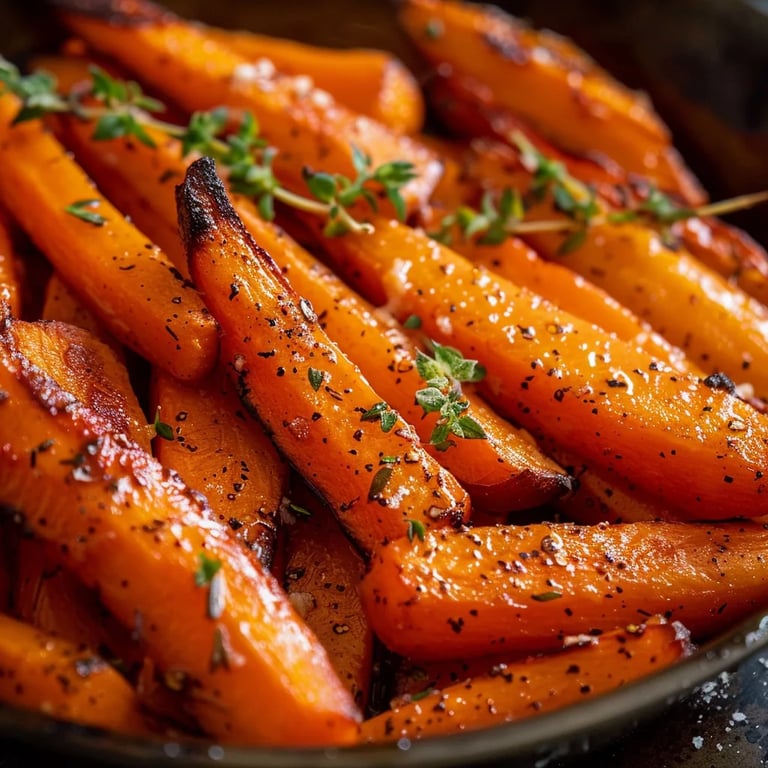 Parmesan Roasted Carrots