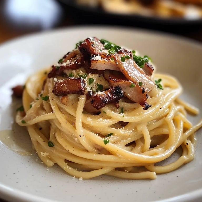Japanese-Style Miso Carbonara