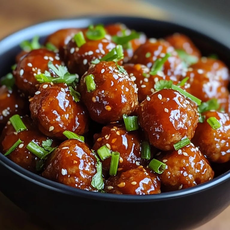 Sweet Chili Meatballs Crockpot