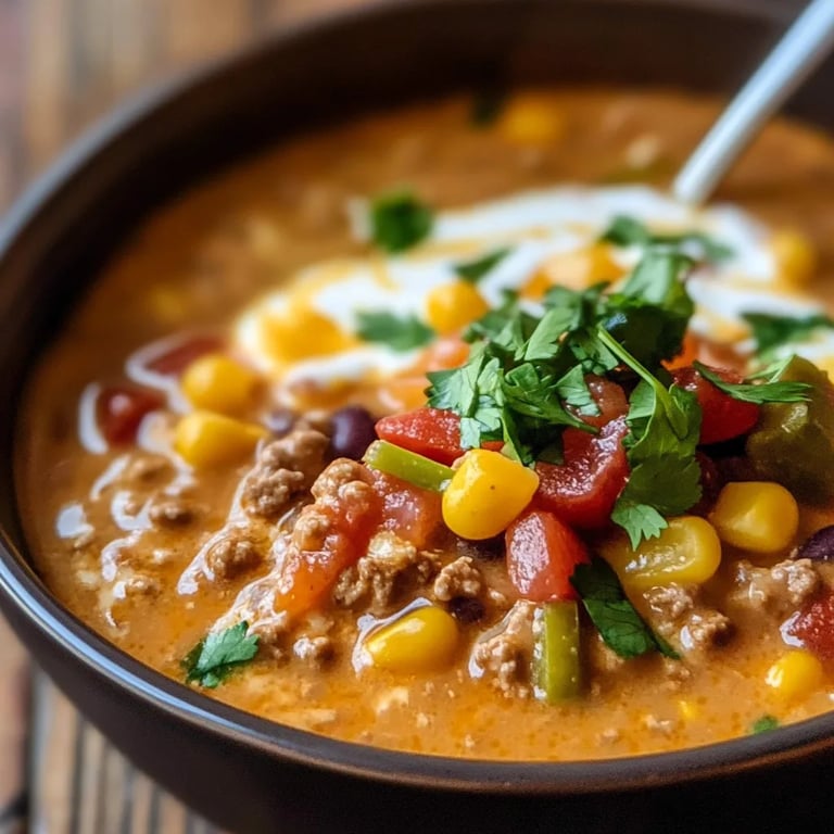 Creamy Taco Soup