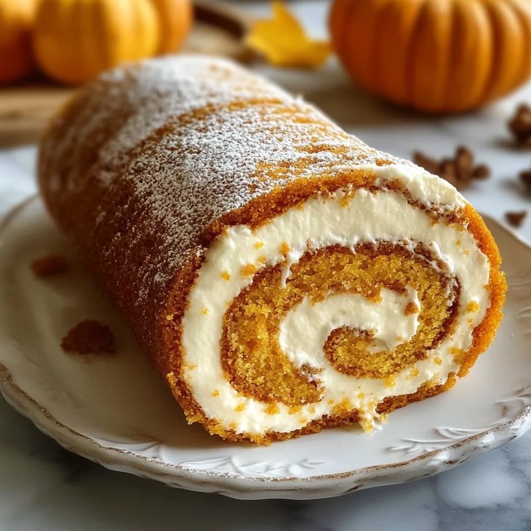 Creamy Pumpkin Spice Roll Cake: An Amazing Ultimate Recipe