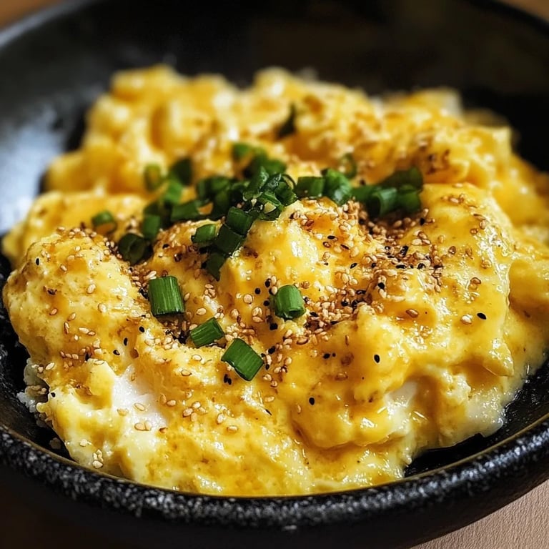 Miso Eggs Silky Japanese Style Scrambled Eggs