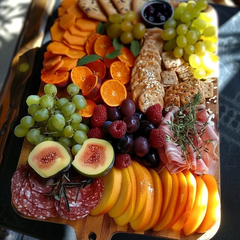 Summer Fruit Charcuterie Boards