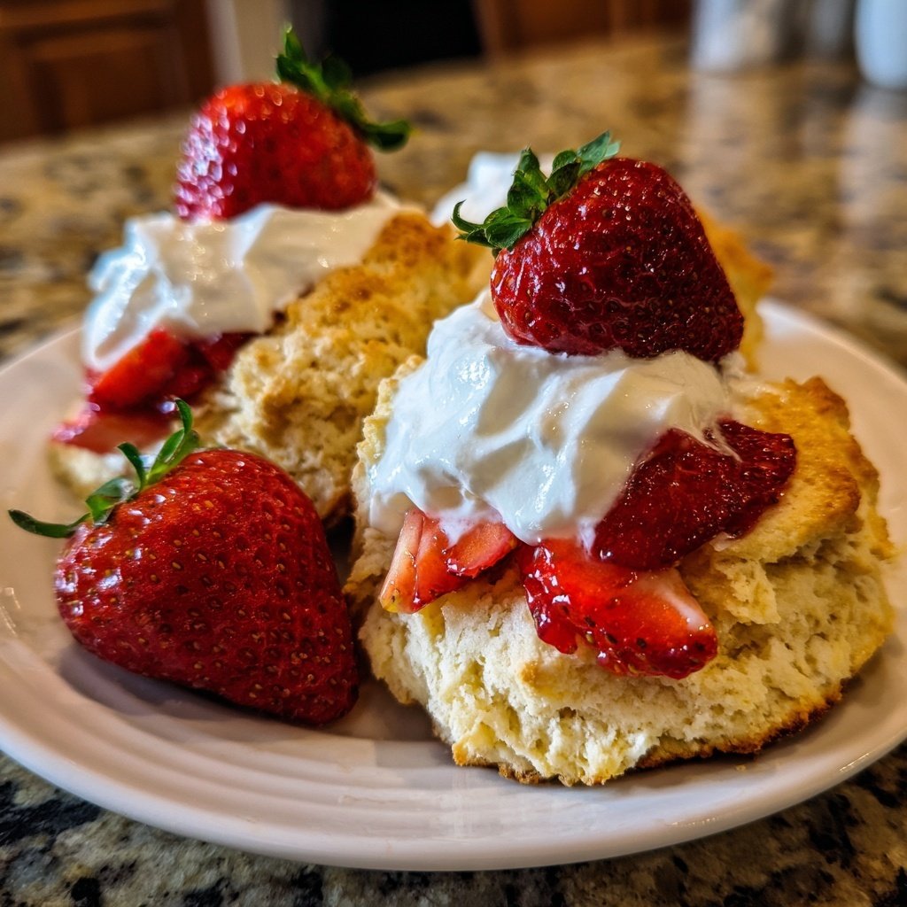 Gluten-Free Strawberry Shortcake Biscuits