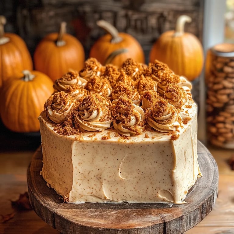 Pumpkin Spice Latte Cake