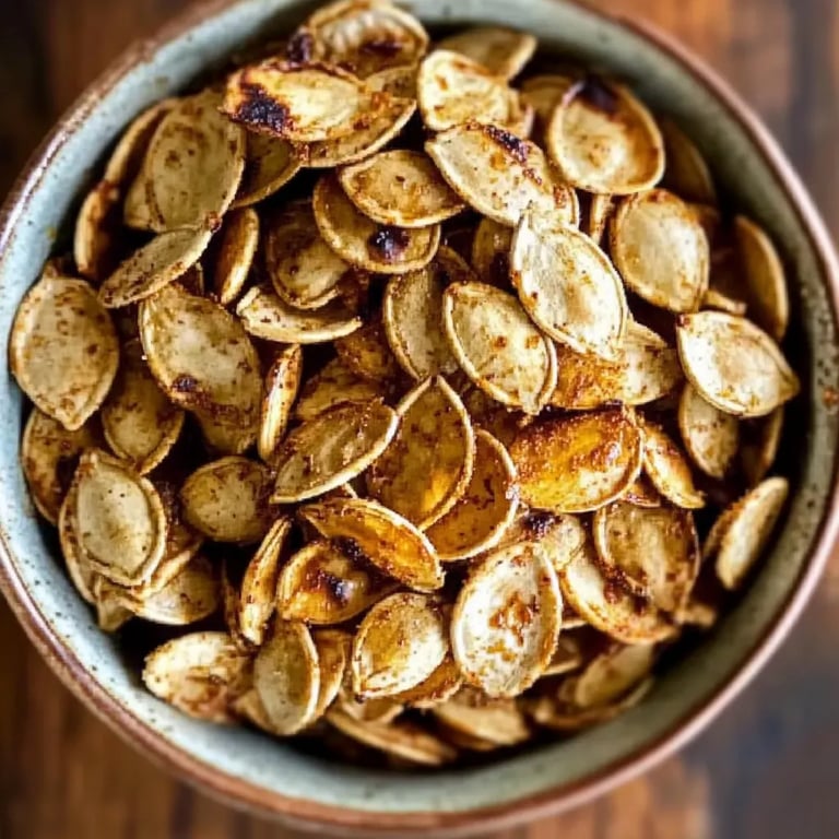 Sweet & Spicy Roasted Pumpkin Seeds