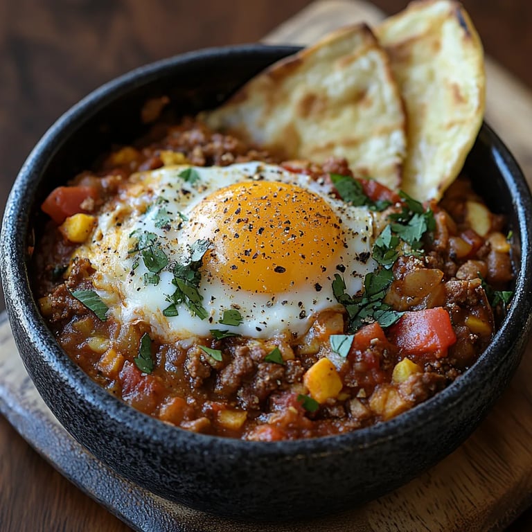Breakfast Chili and Eggs: An Incredible Ultimate Recipe with 7 Ingredients