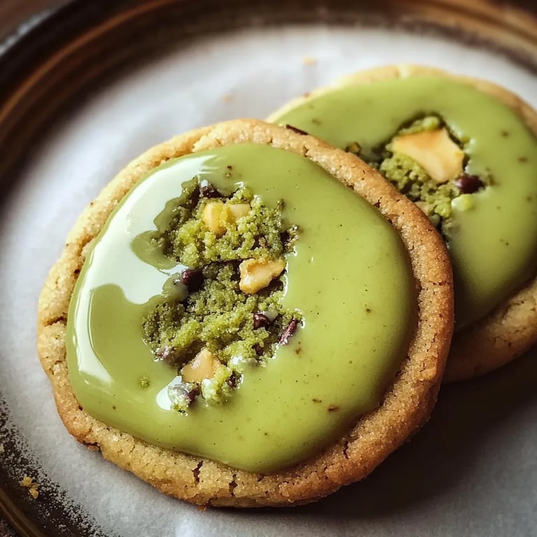 Pistachio Cream Cookies