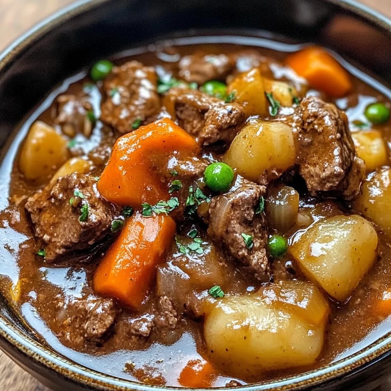 Comforting Crockpot Beef Stew