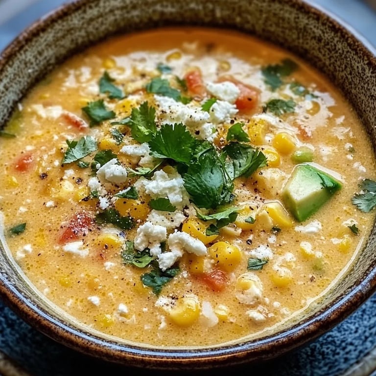Crockpot Mexican Street Corn Soup