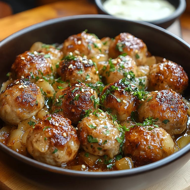 French Onion Meatballs Breakfast: An Incredible Ultimate 7-Step Recipe