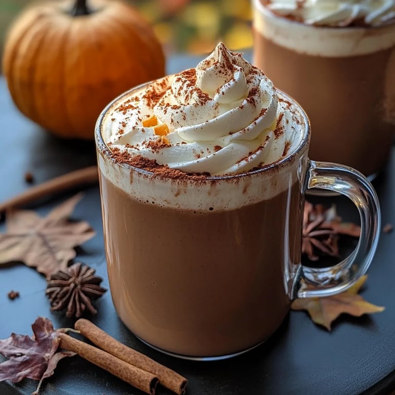 Cozy Up with Maple Cinnamon Fall Hot Chocolate