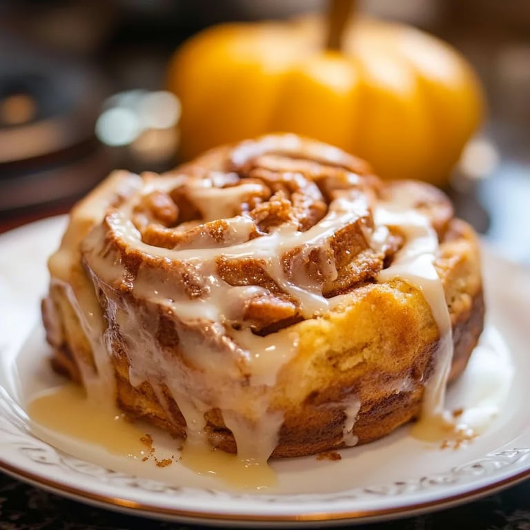 Pumpkin Cinnamon Rolls
