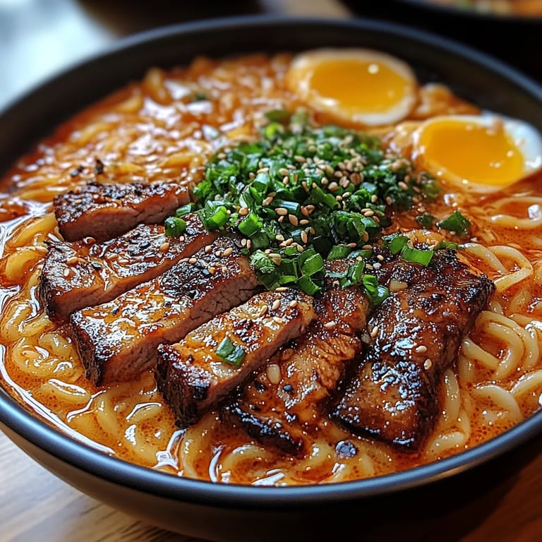 Spicy Korean Ramen with Grilled Beef: The Incredible Ultimate Recipe