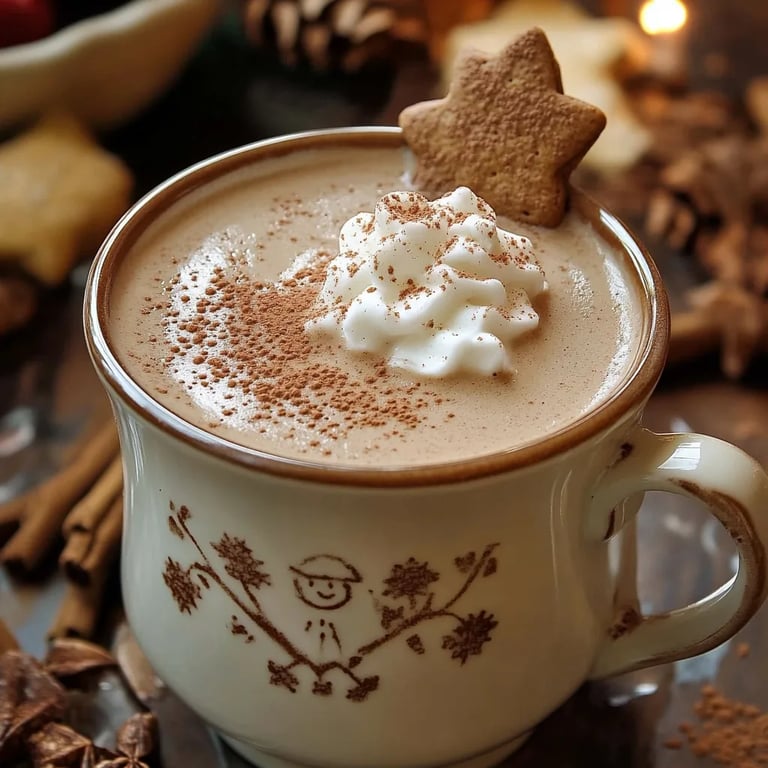 Gingerbread Hot Chocolate